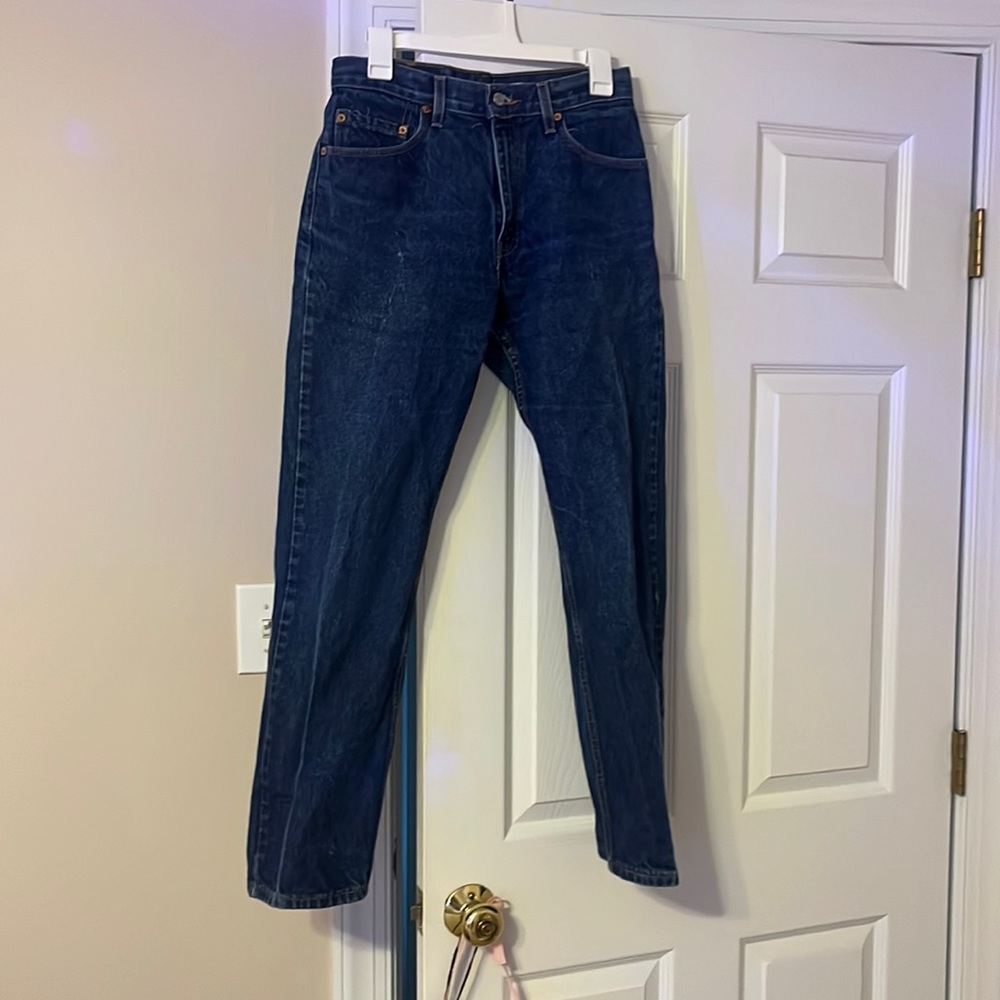 vintage Levi’s 505 regular fit, straight leg (w29 L 30)
